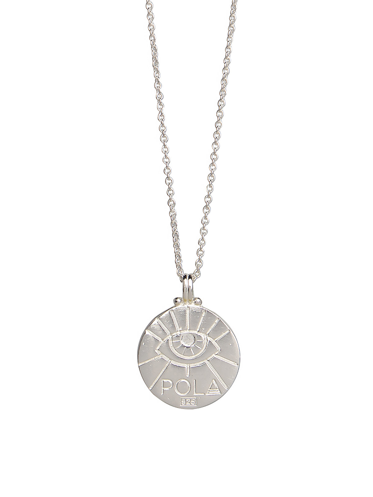 Leo Zodiac Horoscope Necklace. Gender Neutral. Sterling Silver