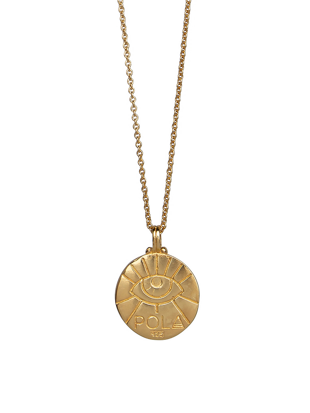 Capricorn Zodiac Horoscope Necklace. Gender Neutral. Gold Vermeil