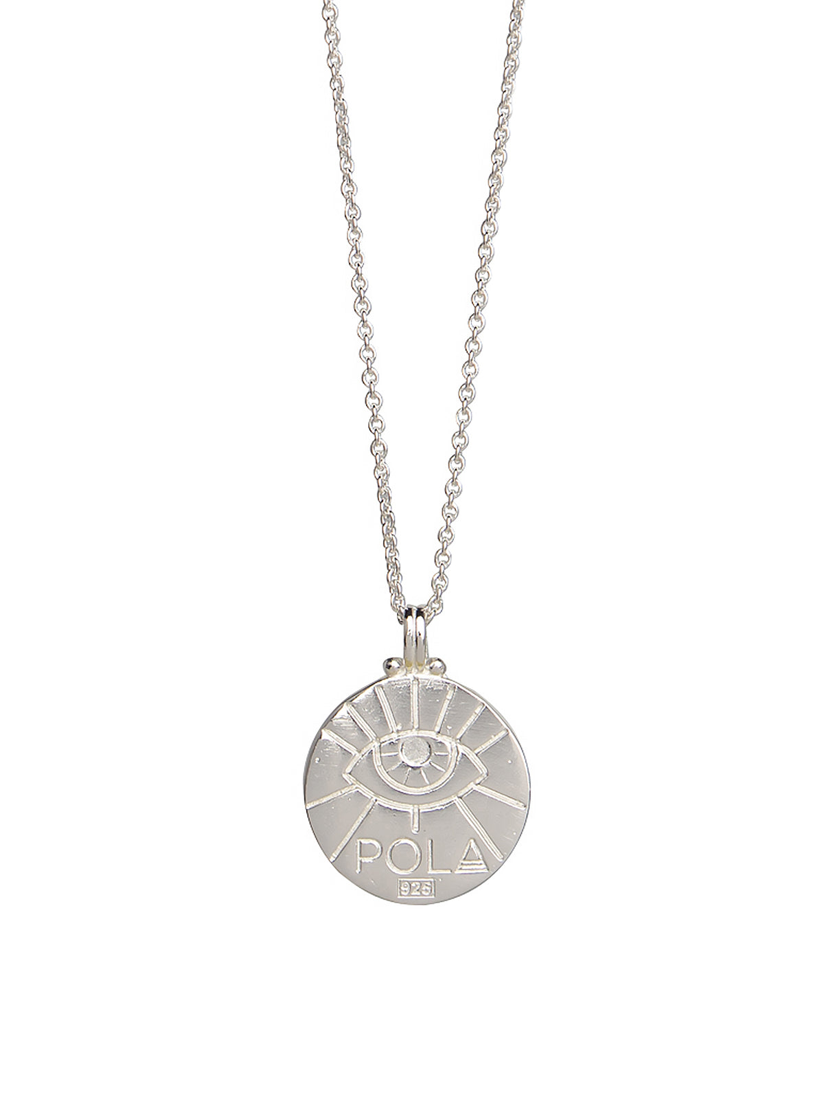 Cancer Zodiac Horoscope Necklace. Gender Neutral. Sterling Silver