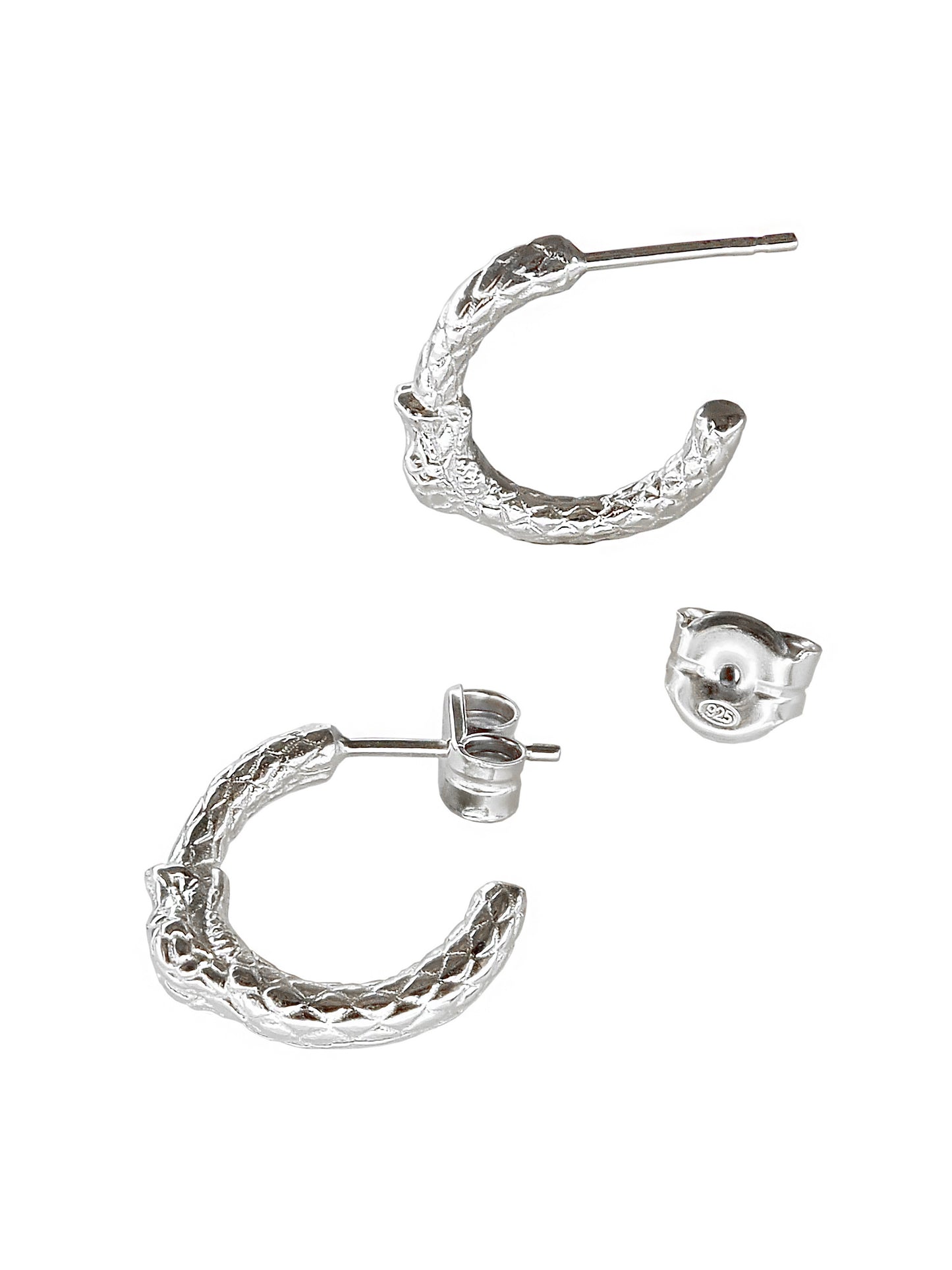 Ouroboros Mini Hoop Earrings