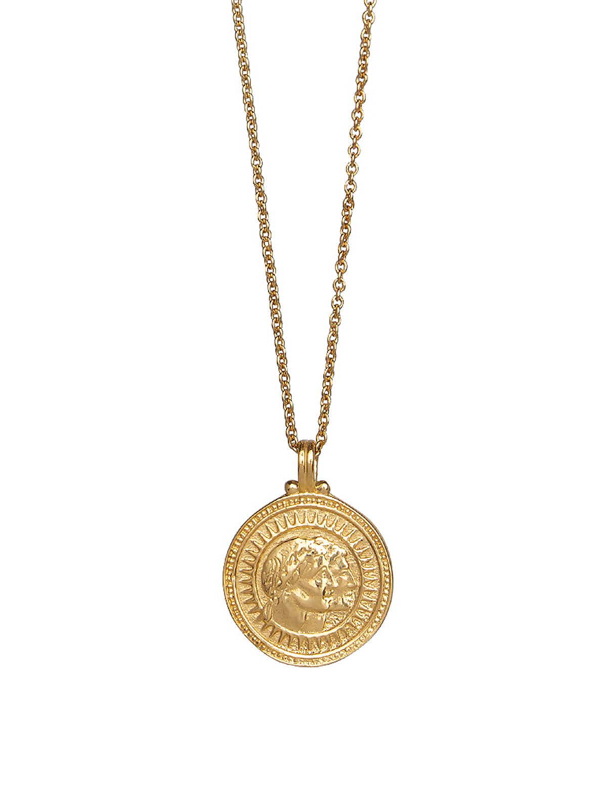 Gemini. 18ct Solid Gold Star Sign Necklace. The pendant features an Evil Eye on the back to ward off any naughty behavior aimed at you, Our logo and the 750 Hallmark for 18ct Gold.
